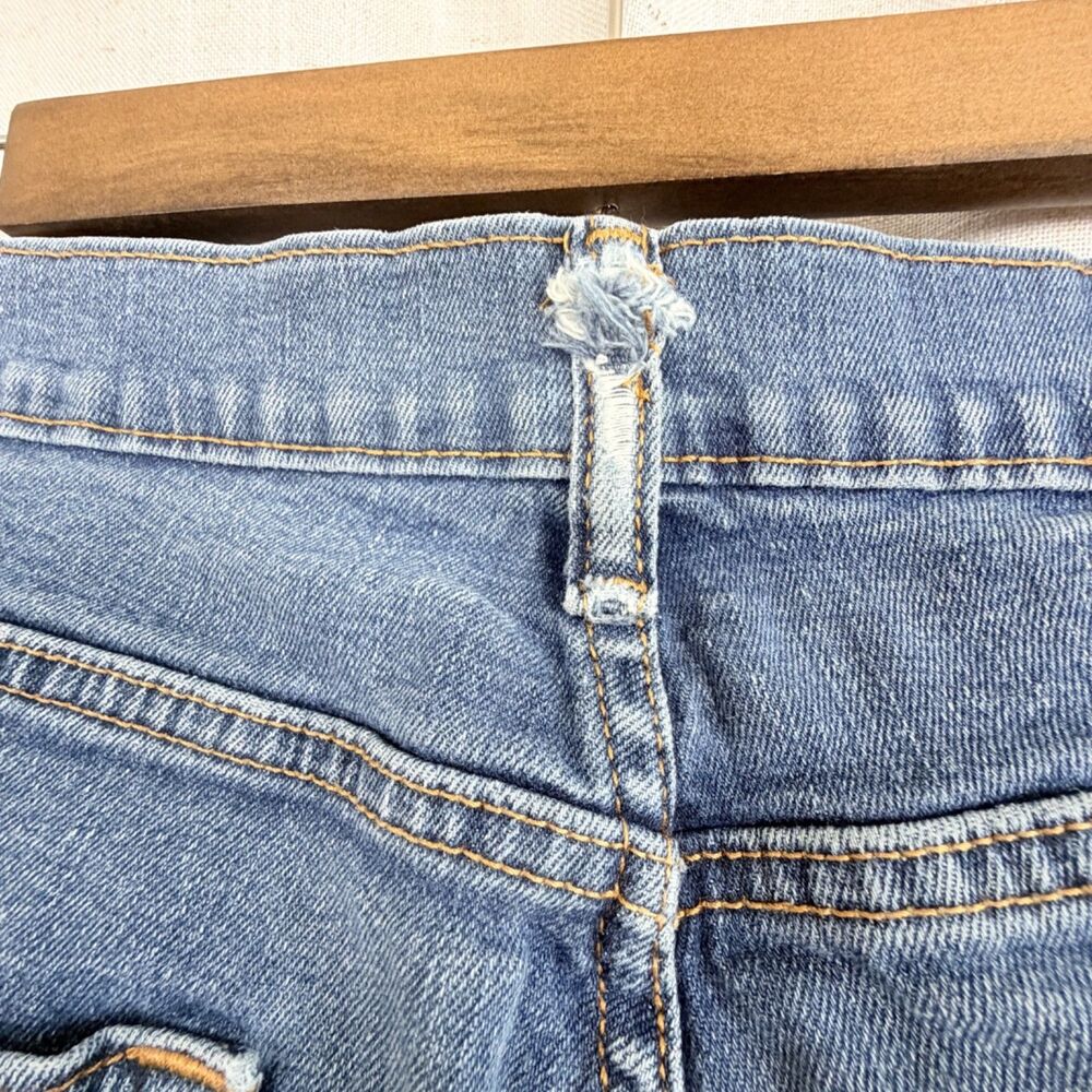 levi's 514 jeans mens 31x31 blue stretch denim straight leg casual heritage - Picture 2 of 10